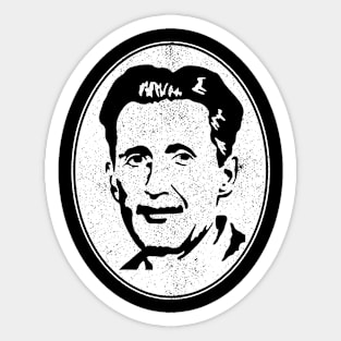 George Orwell Sticker